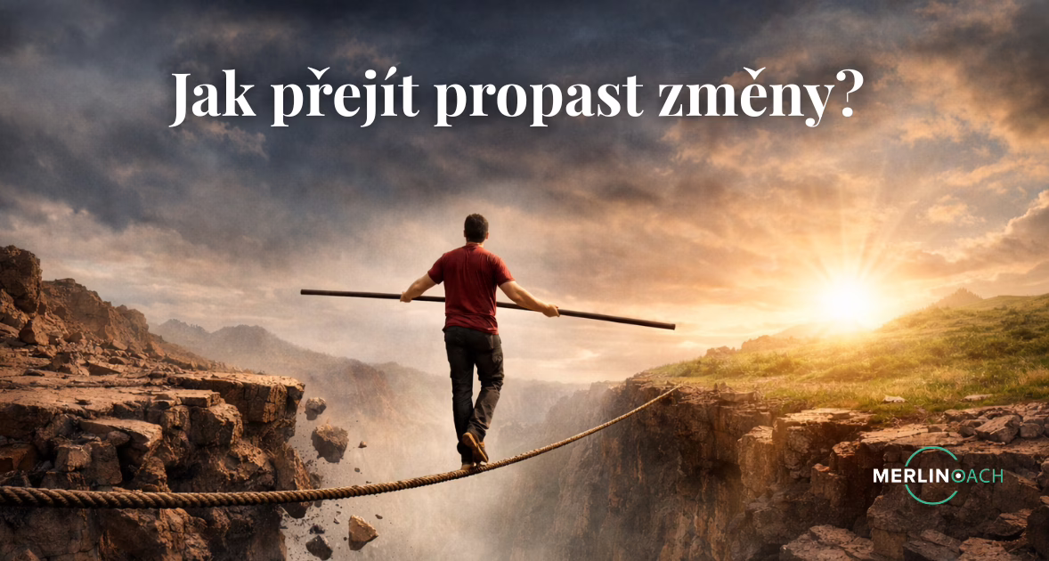 Jak zvládnout strach ze změny? Jako provazochodec!