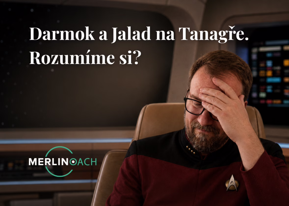 Darmok a Jalad na oceánu vyčerpání: Proč je snazší udělat si všechno sám, než si říct o pomoc?